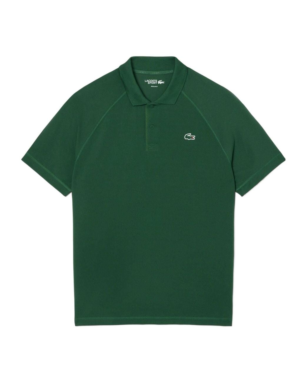 Lacoste Green Short Sleeve Performance Polo Shirt for men