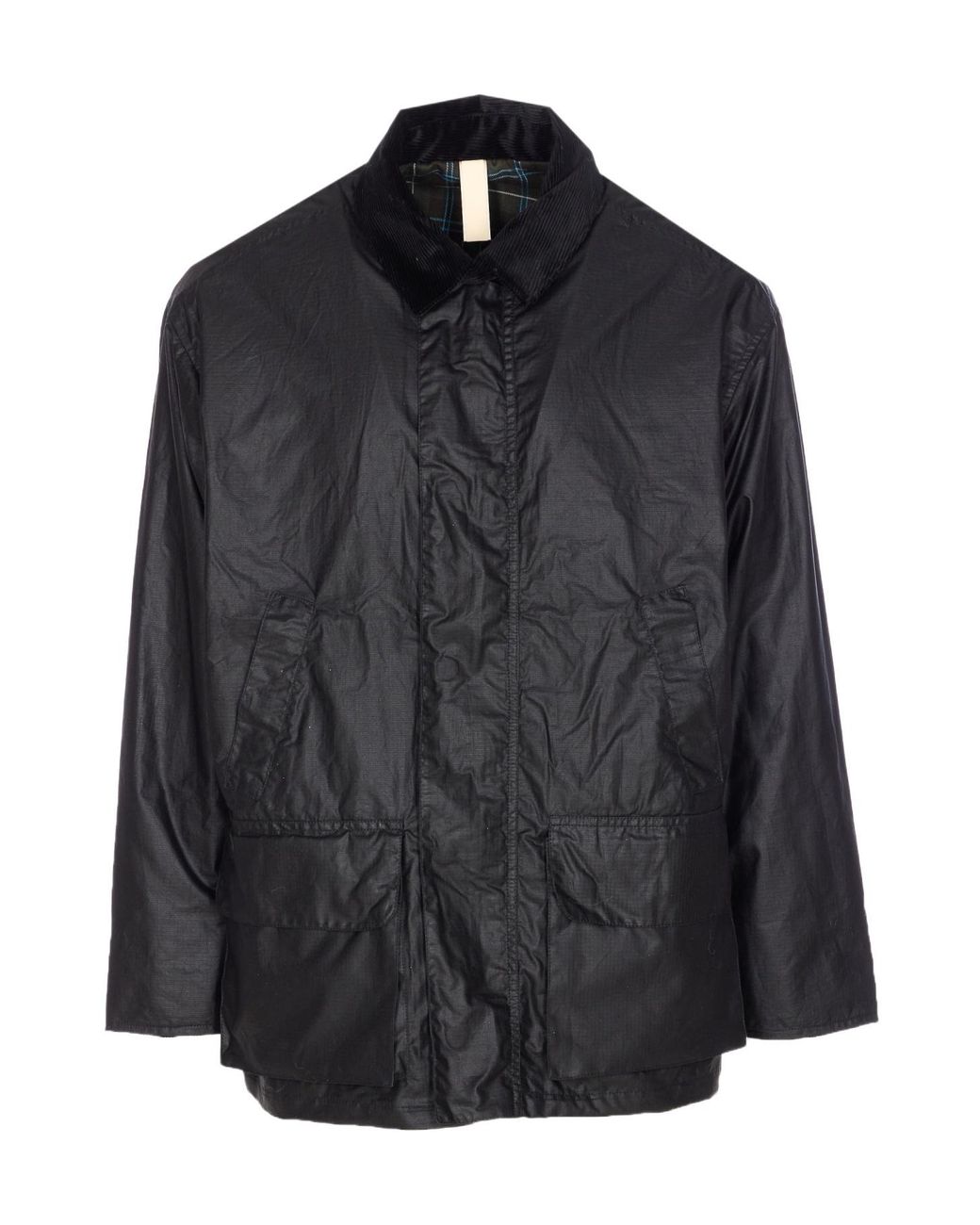 sunflower Black Collared Casual Jacket for men