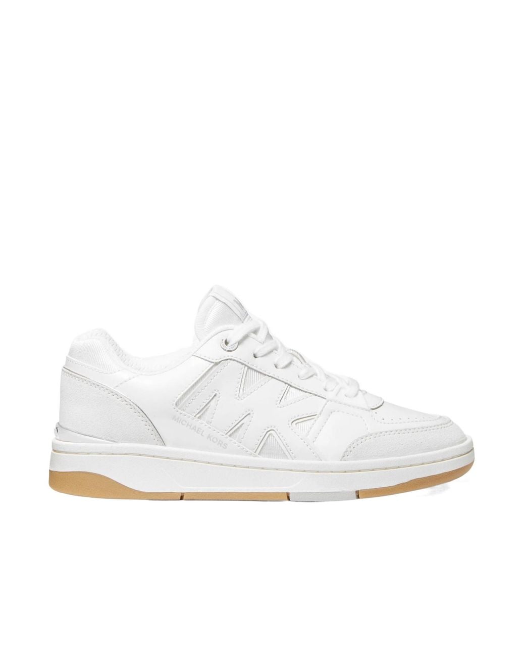 MICHAEL Michael Kors White Rebel Low-Top Sneakers