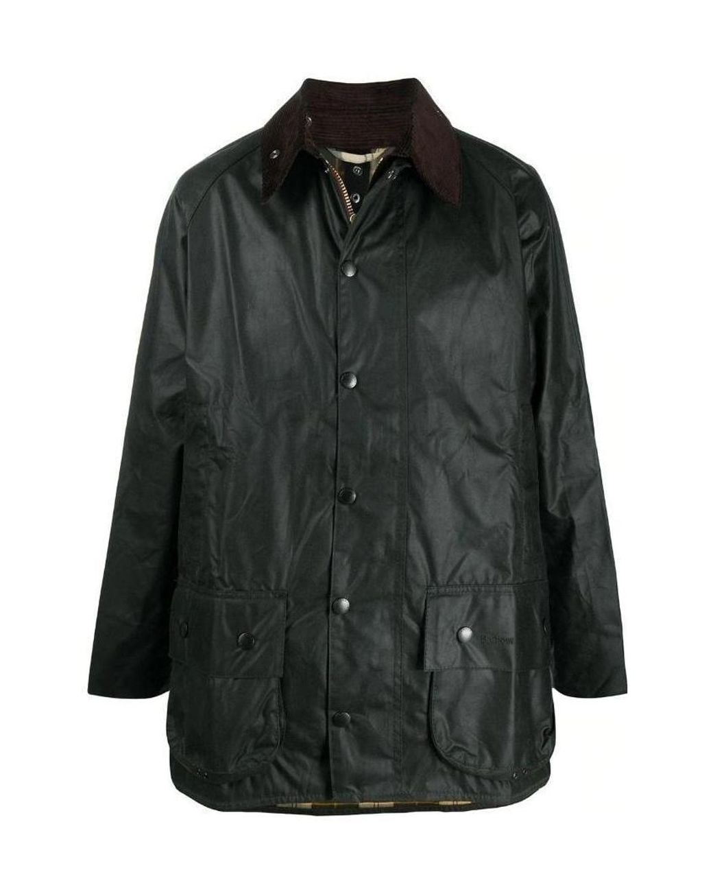 Barbour Black Lapel Casual Jacket for men