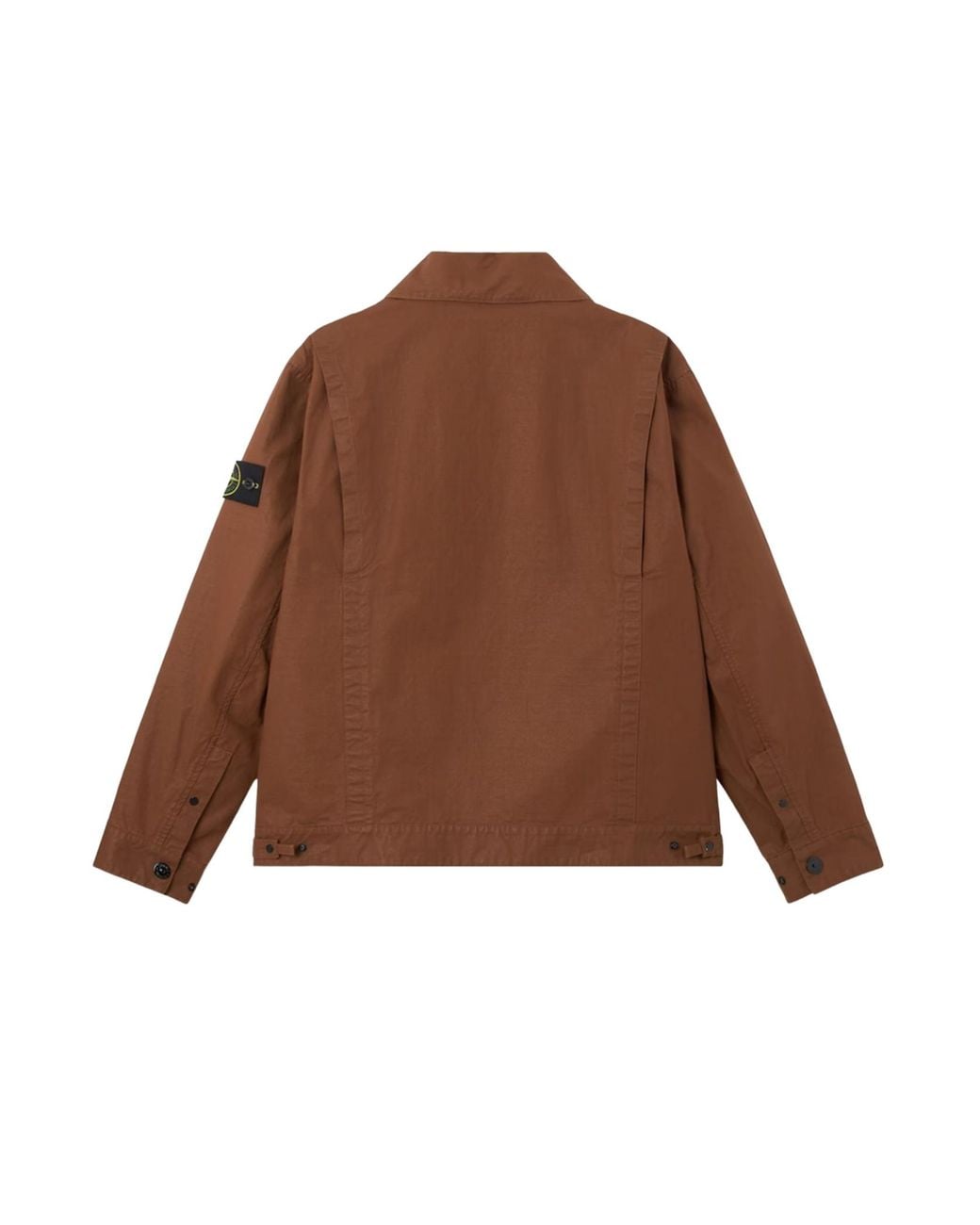 Stone Island Brown 4100010 Double-Coated Cotton Ripstop for men