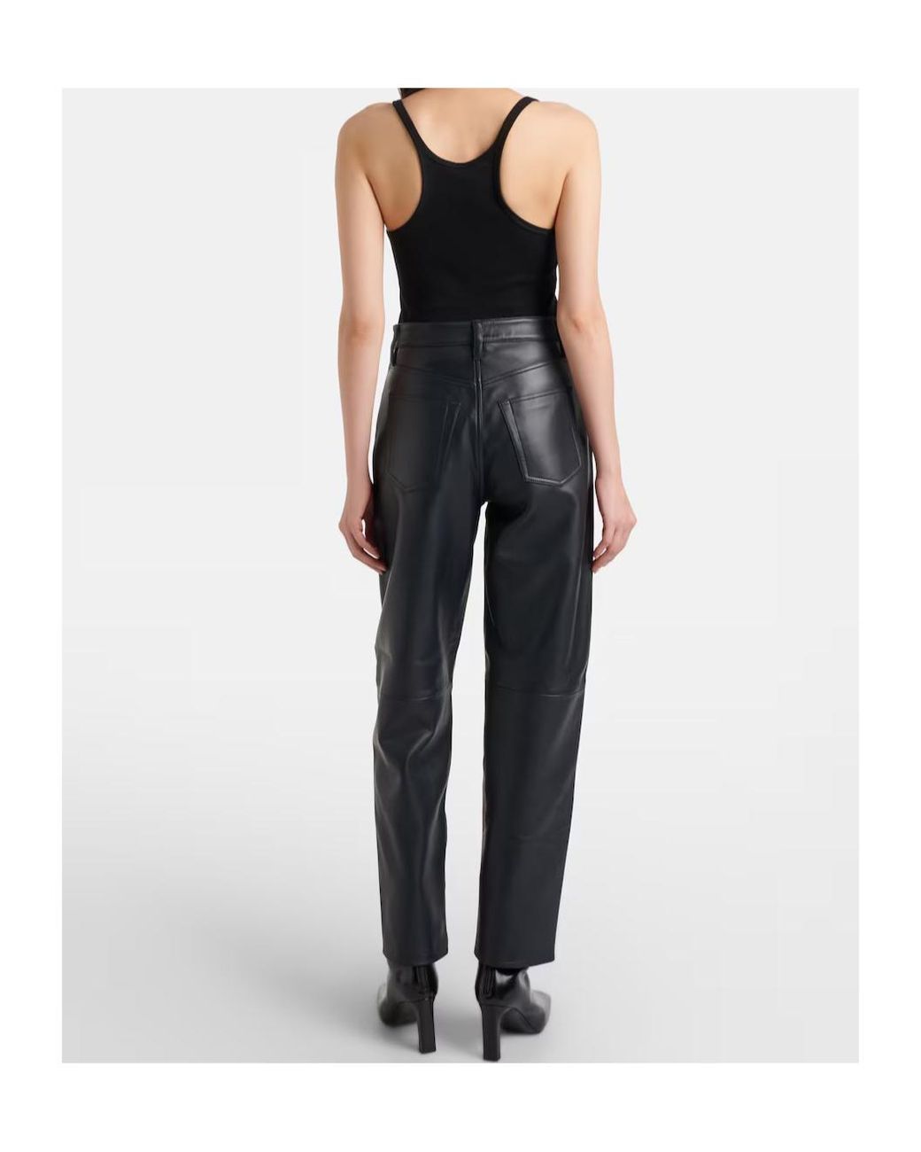FRAME Blue Belt Loop Casual Pants