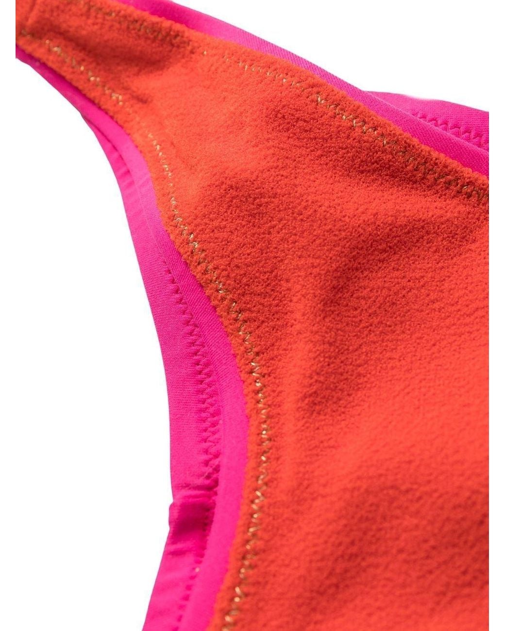 Reina Olga Pink Ruffled Swimming Suit