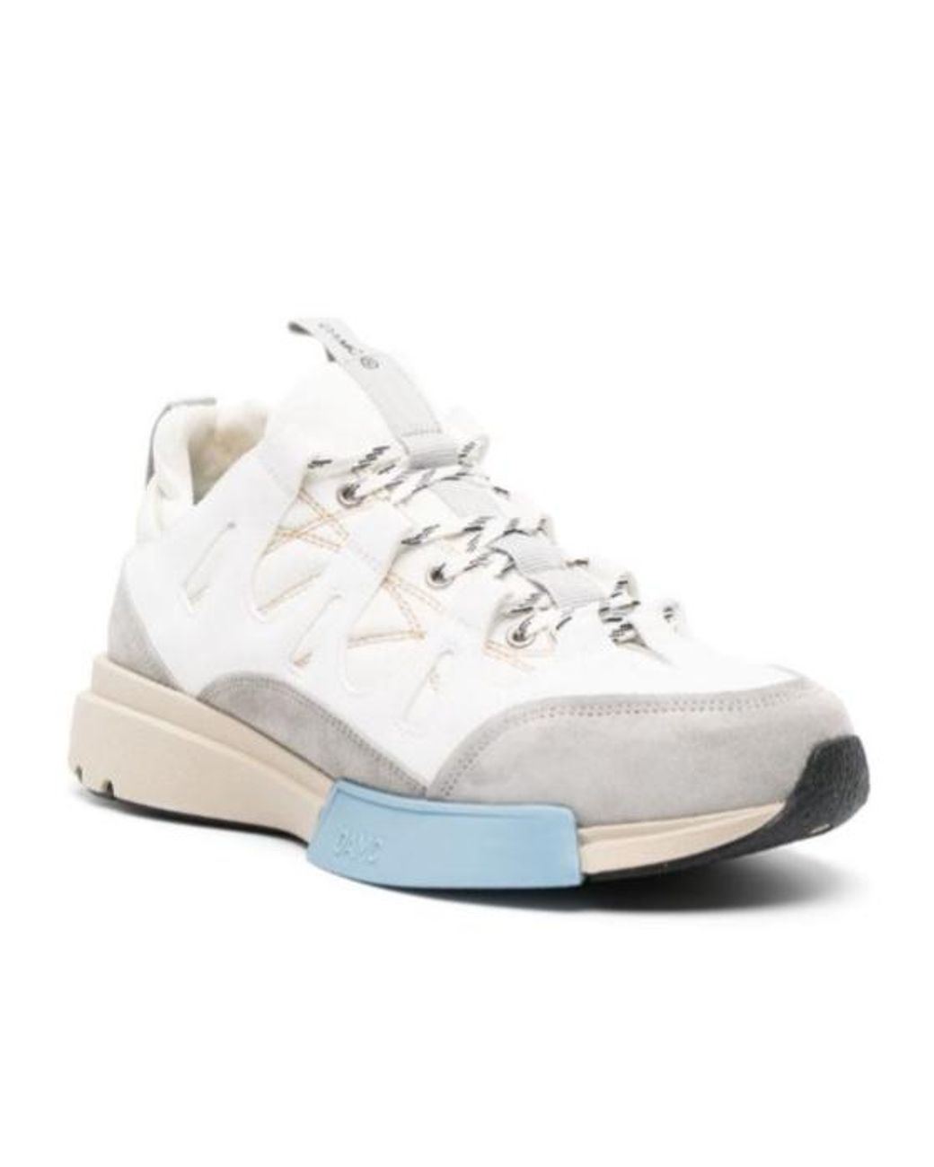OAMC White Low-Top Colour-Block Sneakers for men