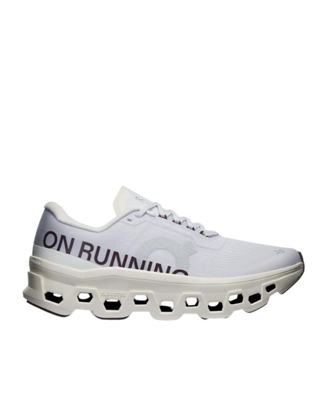 On Shoes White Cloudmonster 1 Running Shoes