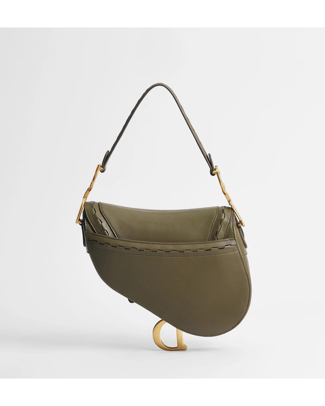Dior Multicolor Saddle Bag With Strap