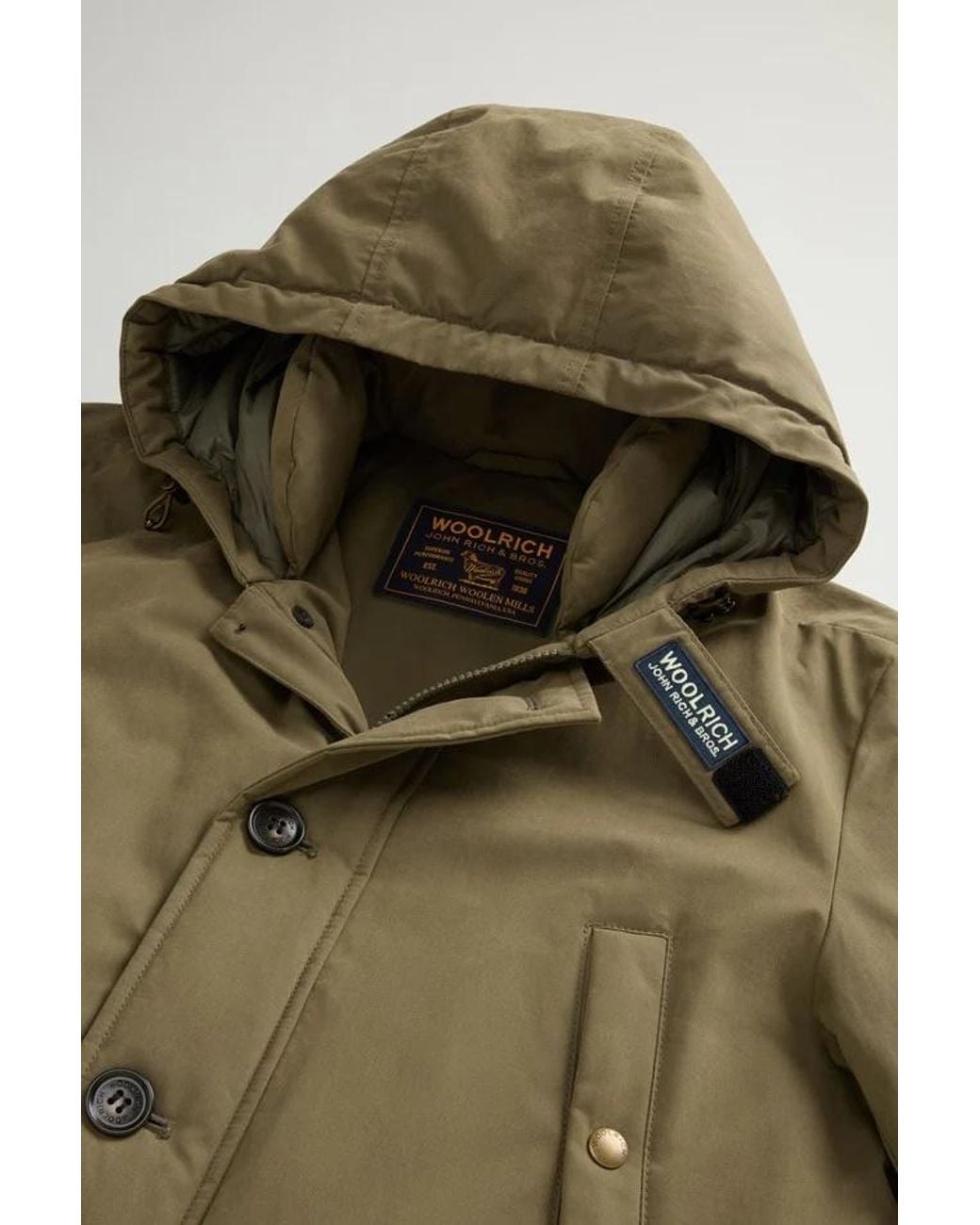 Woolrich Green Mountain Cloth Parka for men