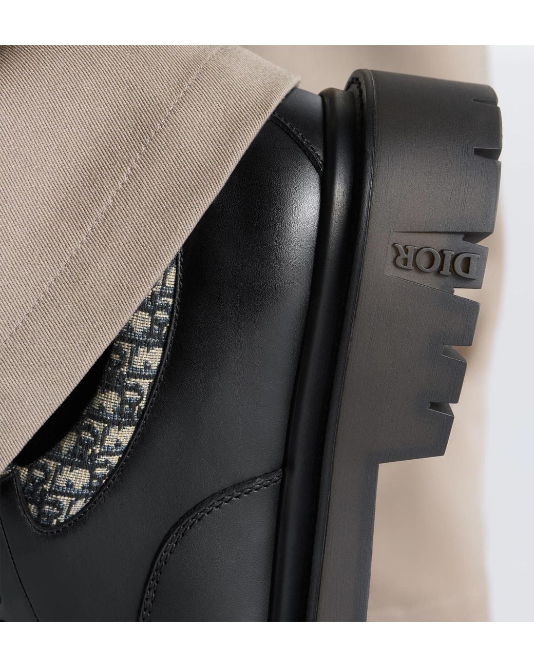 Dior Black Homme Explorer Iii Derby Shoes for men