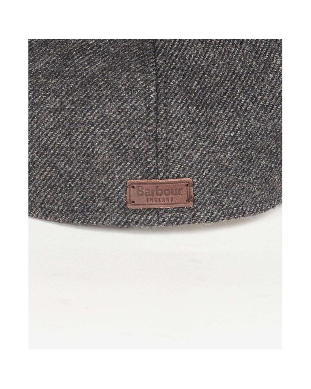 Barbour Gray Logo Beret for men
