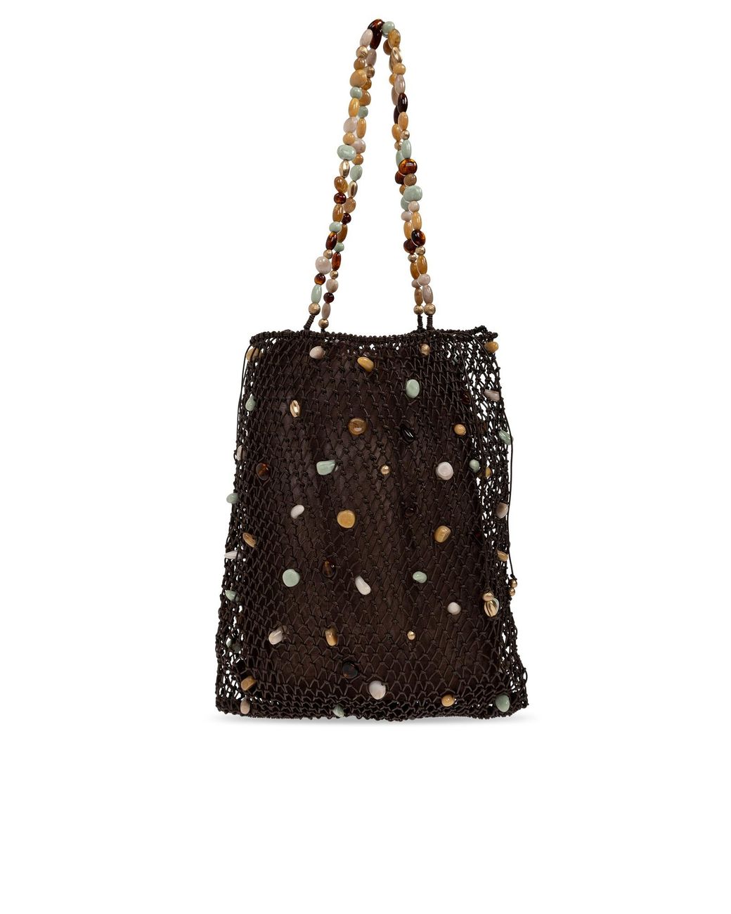 Cult Gaia White Logo Tote Bag