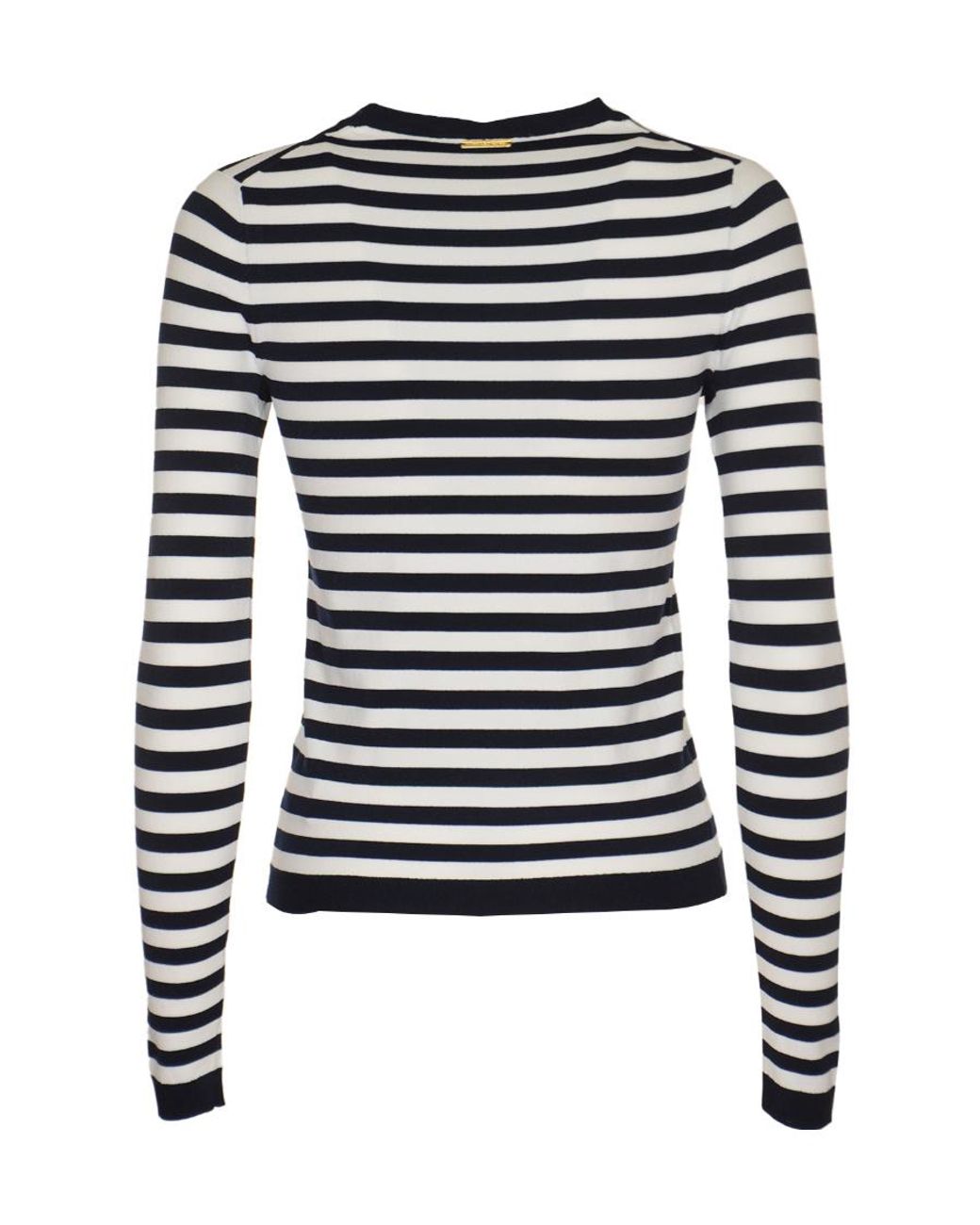 Michael Kors Blue Striped Crewneck T-Shirt