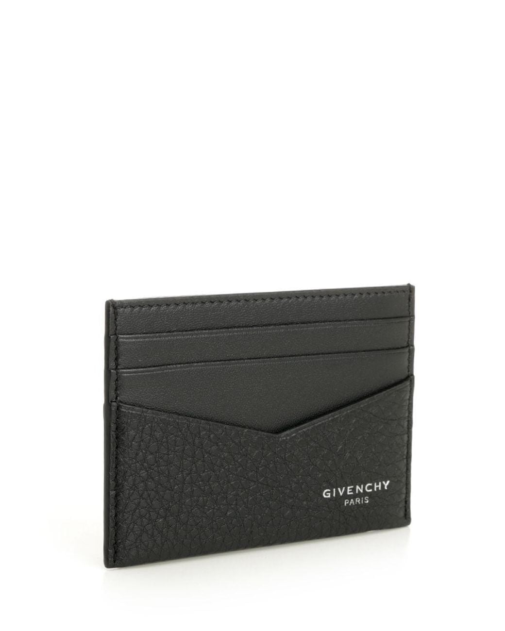 Givenchy Black Logo Printed Card Holder for men
