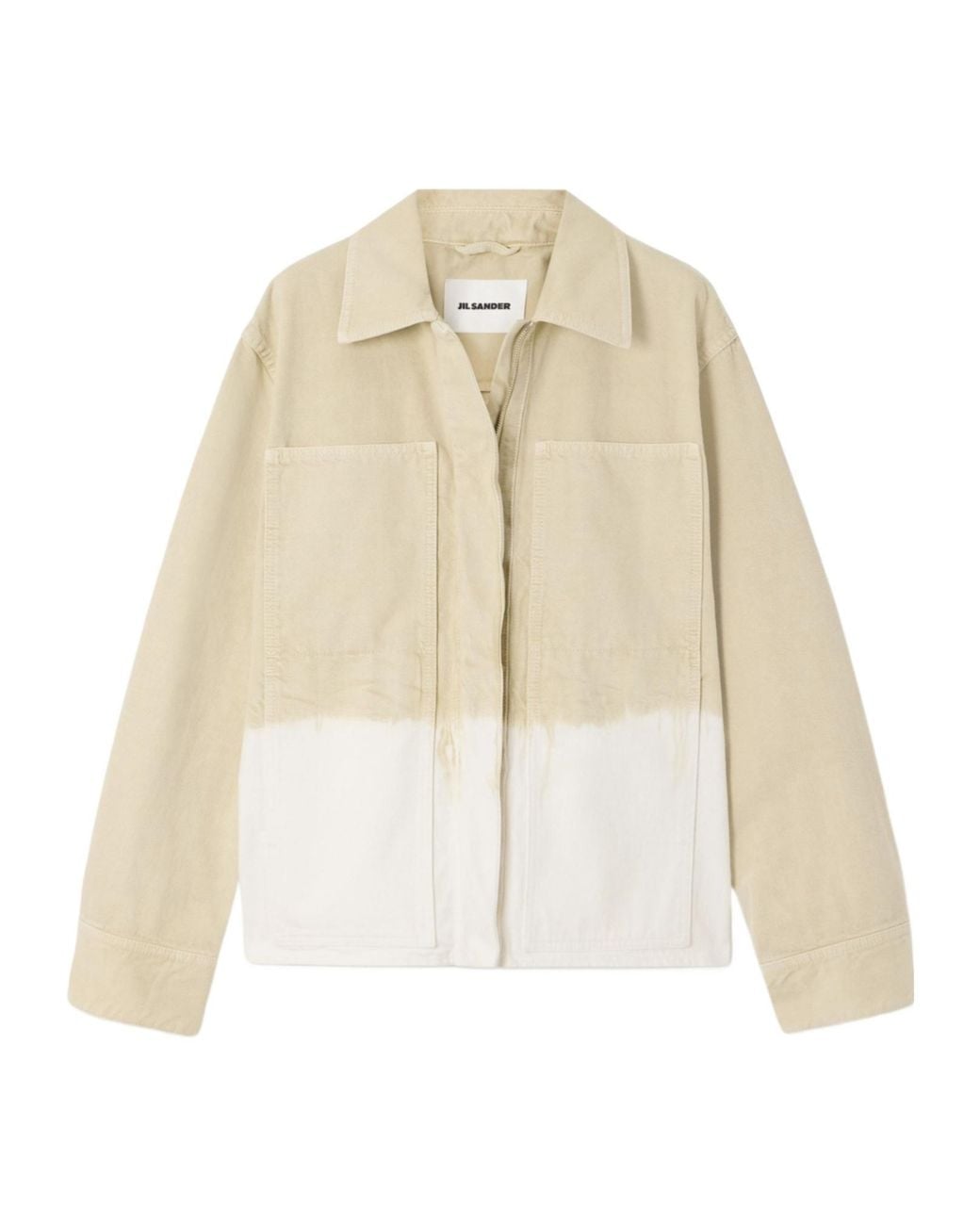 Jil Sander Natural Gradient Denim Jacket