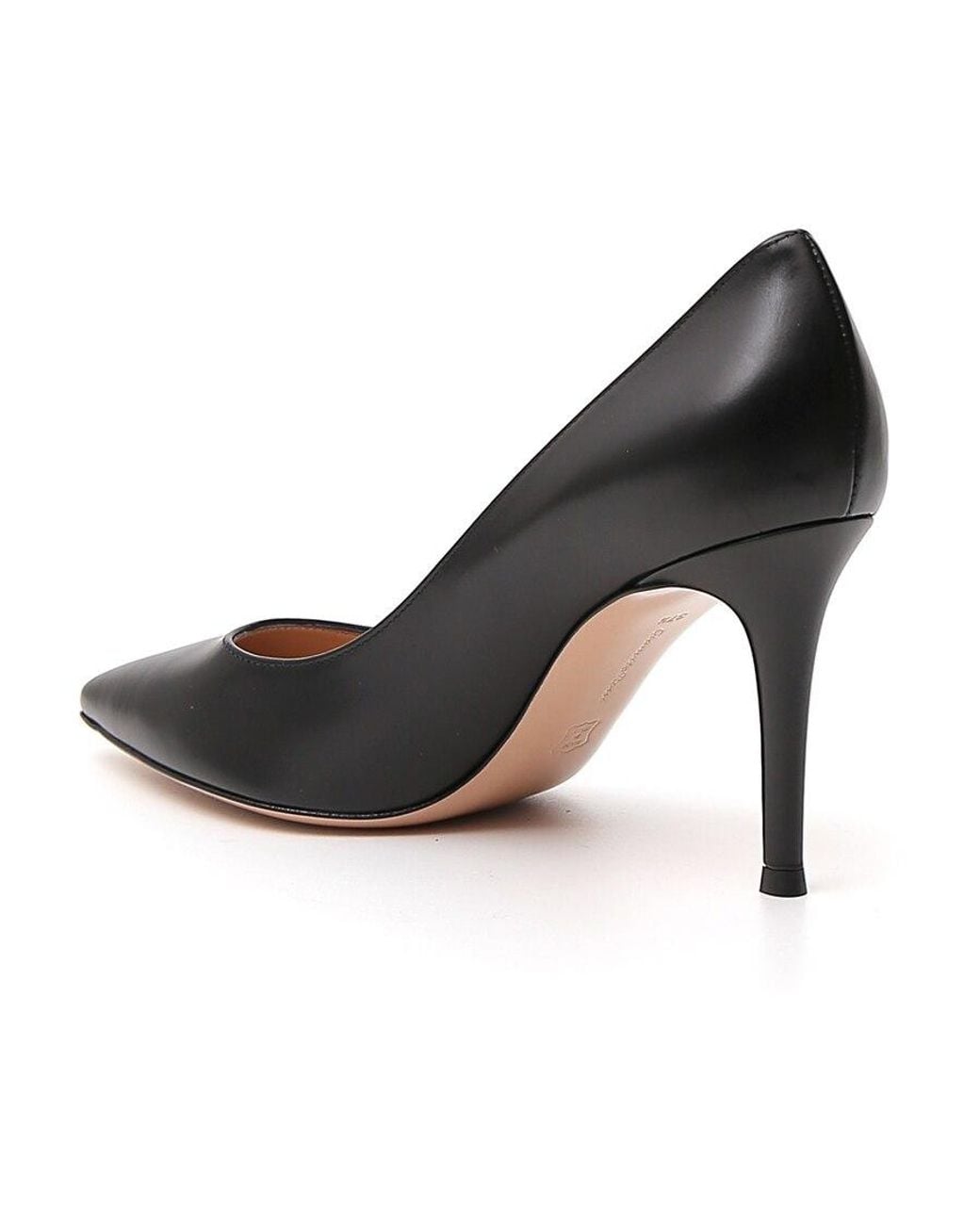 Gianvito Rossi Black Gianvito 85 Heeled Pumps