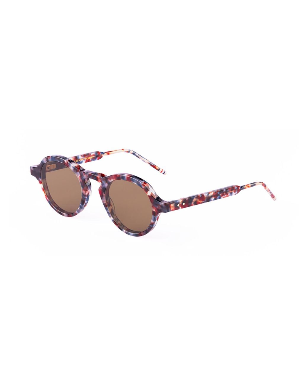 Thom Browne Brown Eyewear Round Frame Sunglasses for men