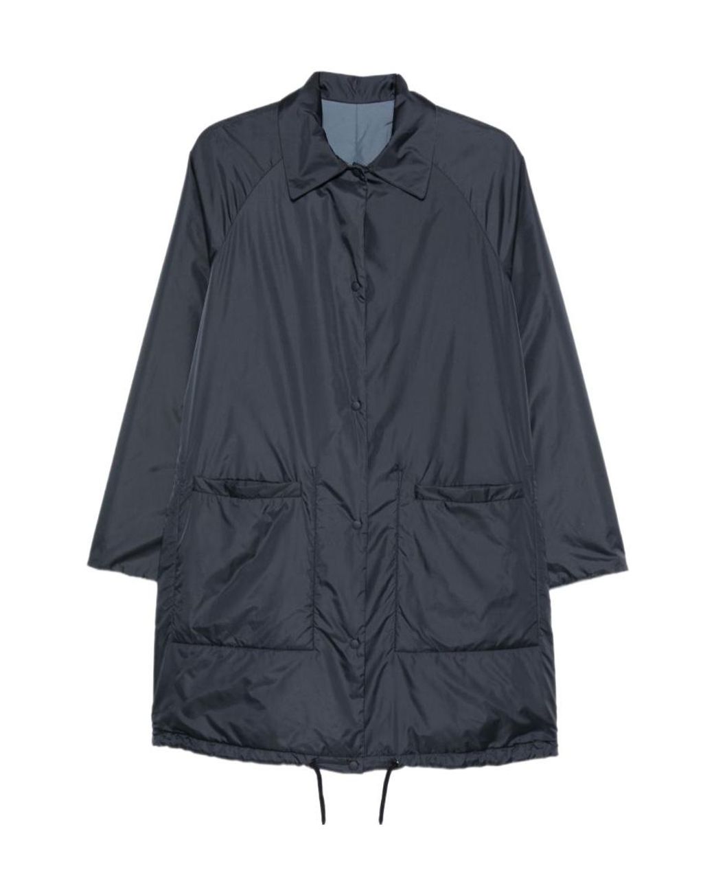 Aspesi Blue Classic Collar Casual Jacket