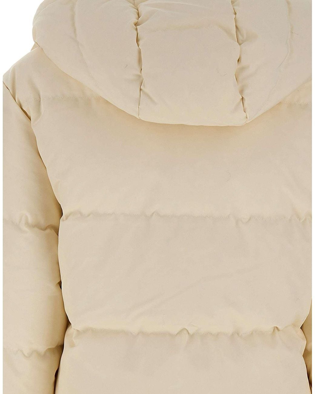 Polo Ralph Lauren Natural Cream Cropped Puffer Jacket