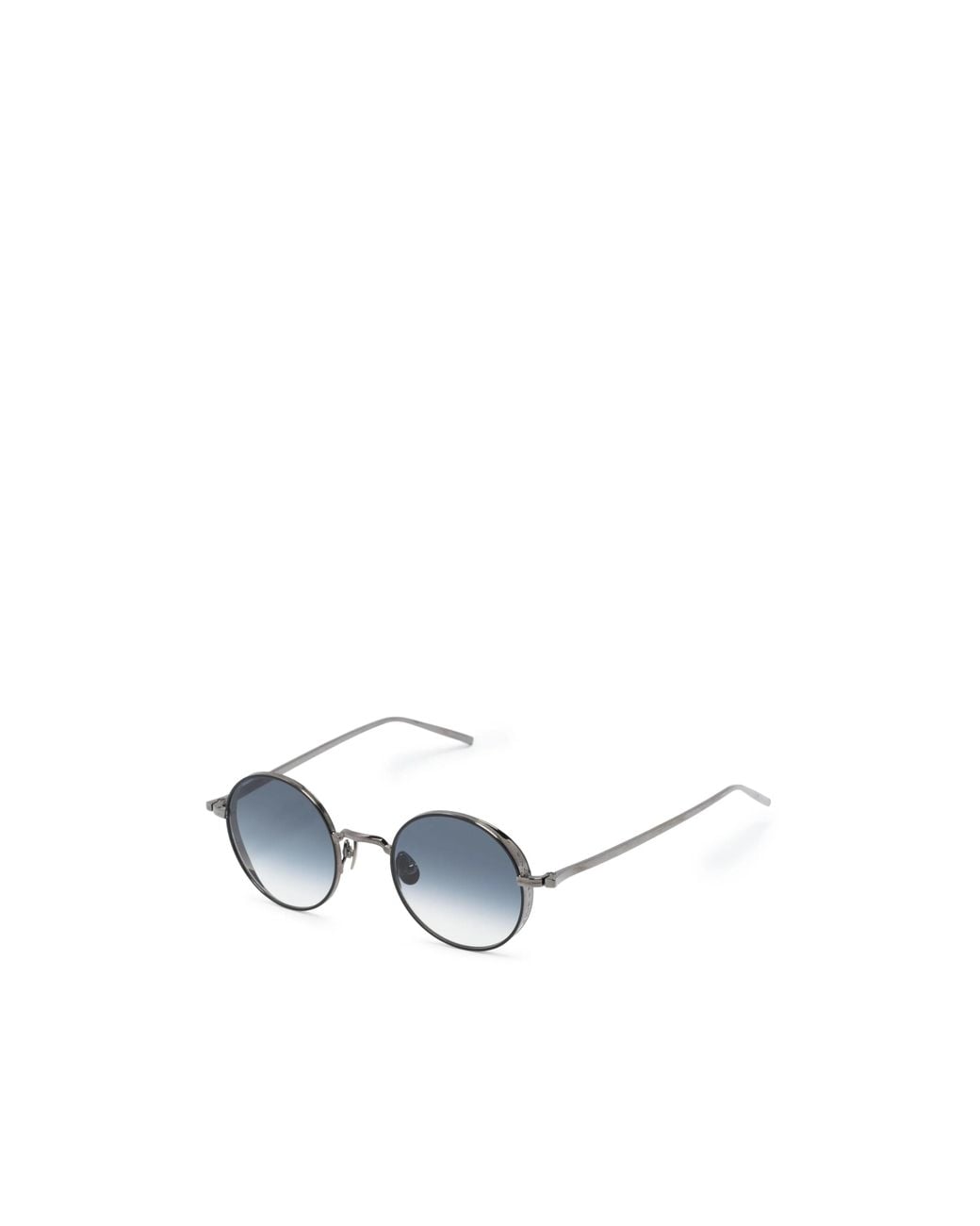 Matsuda Blue Round Sunglasses for men