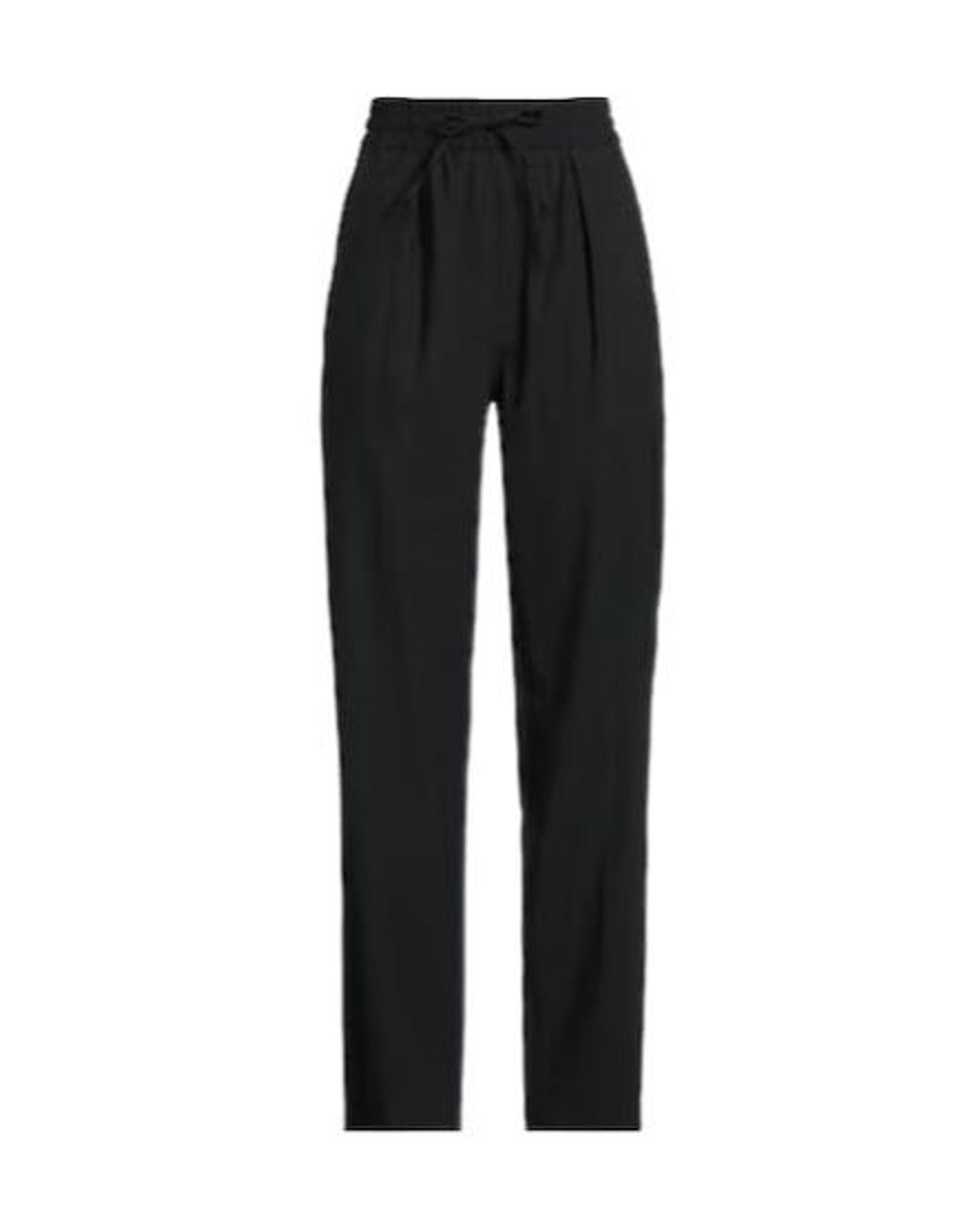 Isabel Marant Black Plaid Tapered Dress Pants
