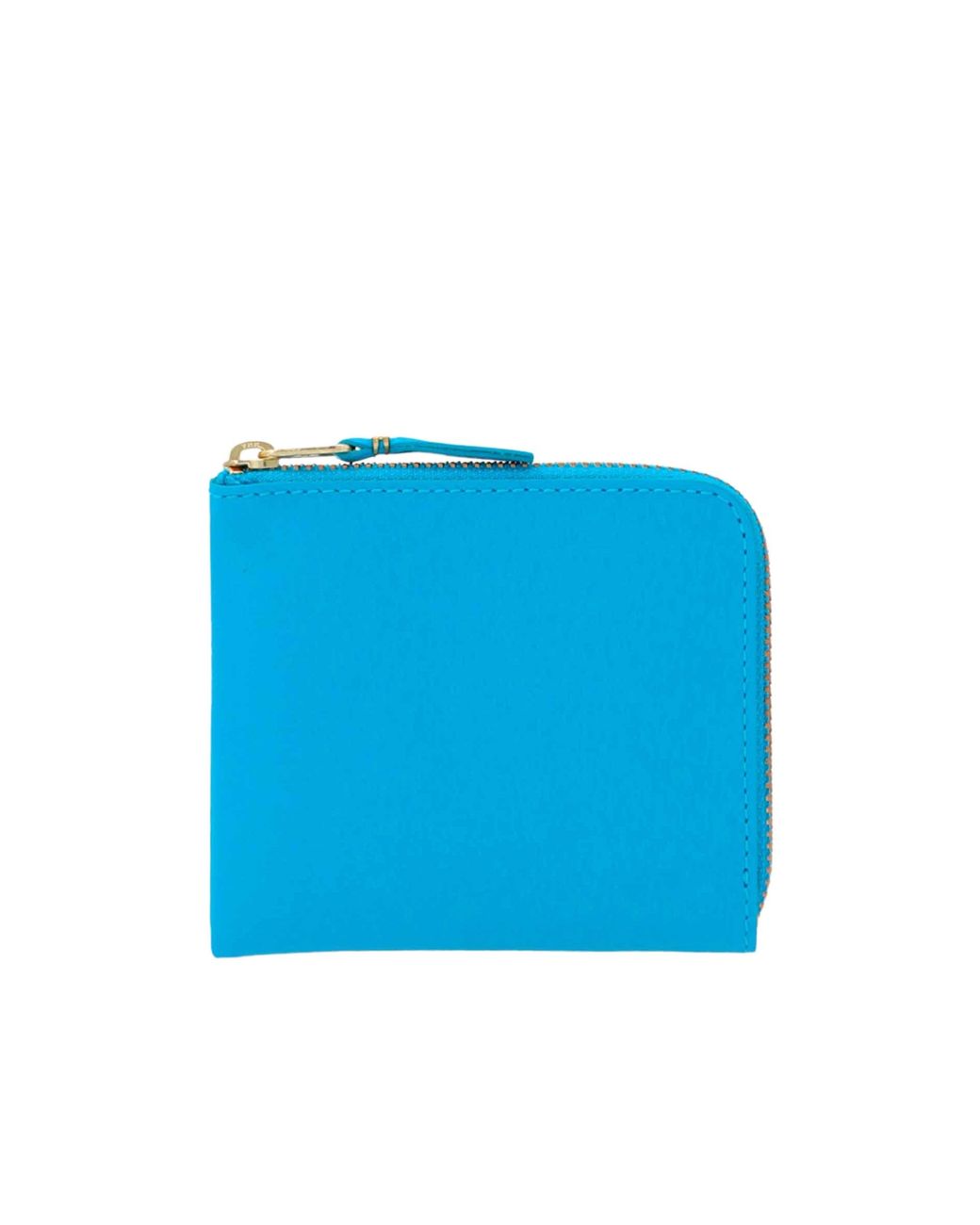 Comme des Garçons Blue Zipper Wallet