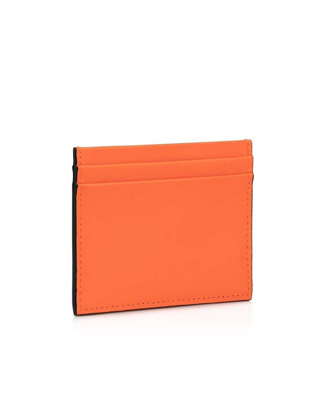 Christian Louboutin Orange Kios Card Holder for men