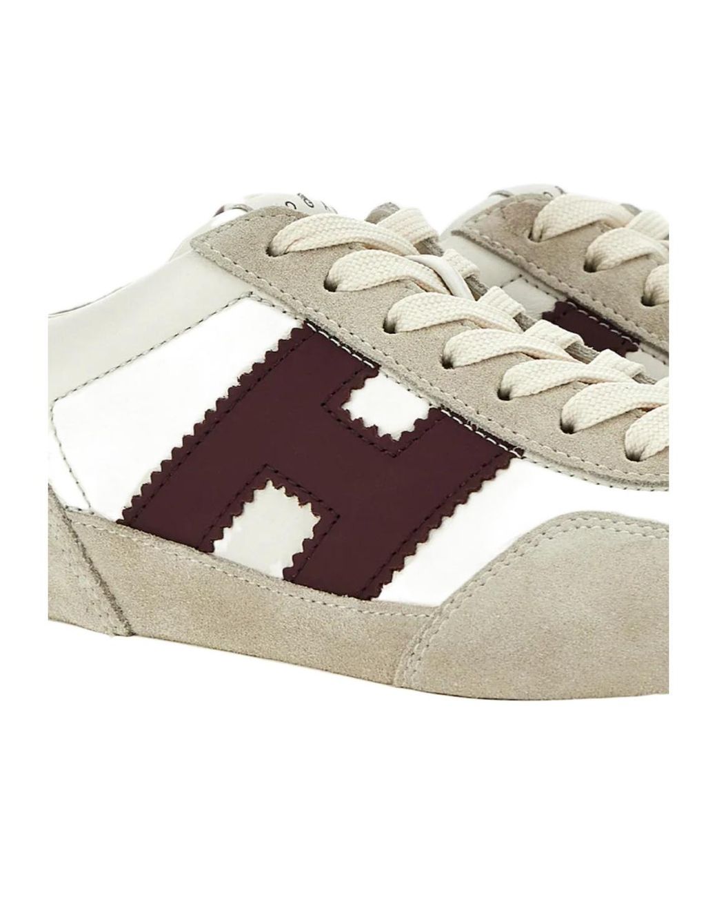 Hogan White Athletic Sneakers