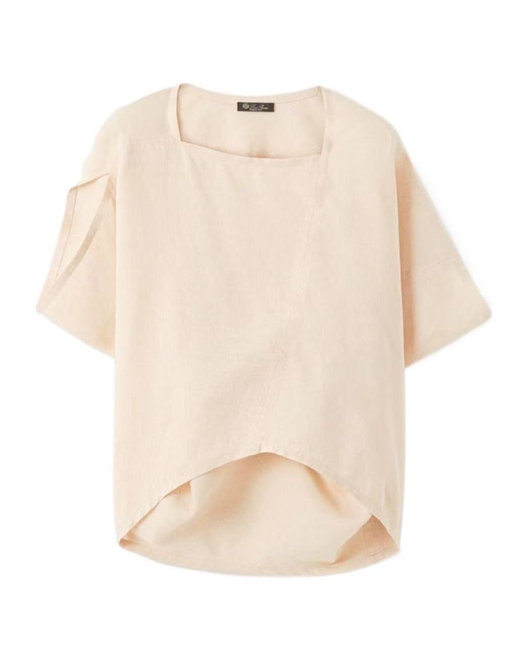 Loro Piana Natural Asymmetrical Shirt