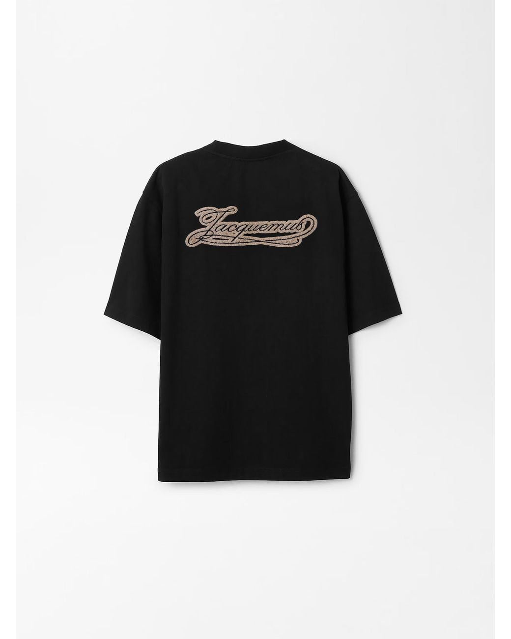 Jacquemus Black The Torneo Short-Sleeve T-Shirt for men