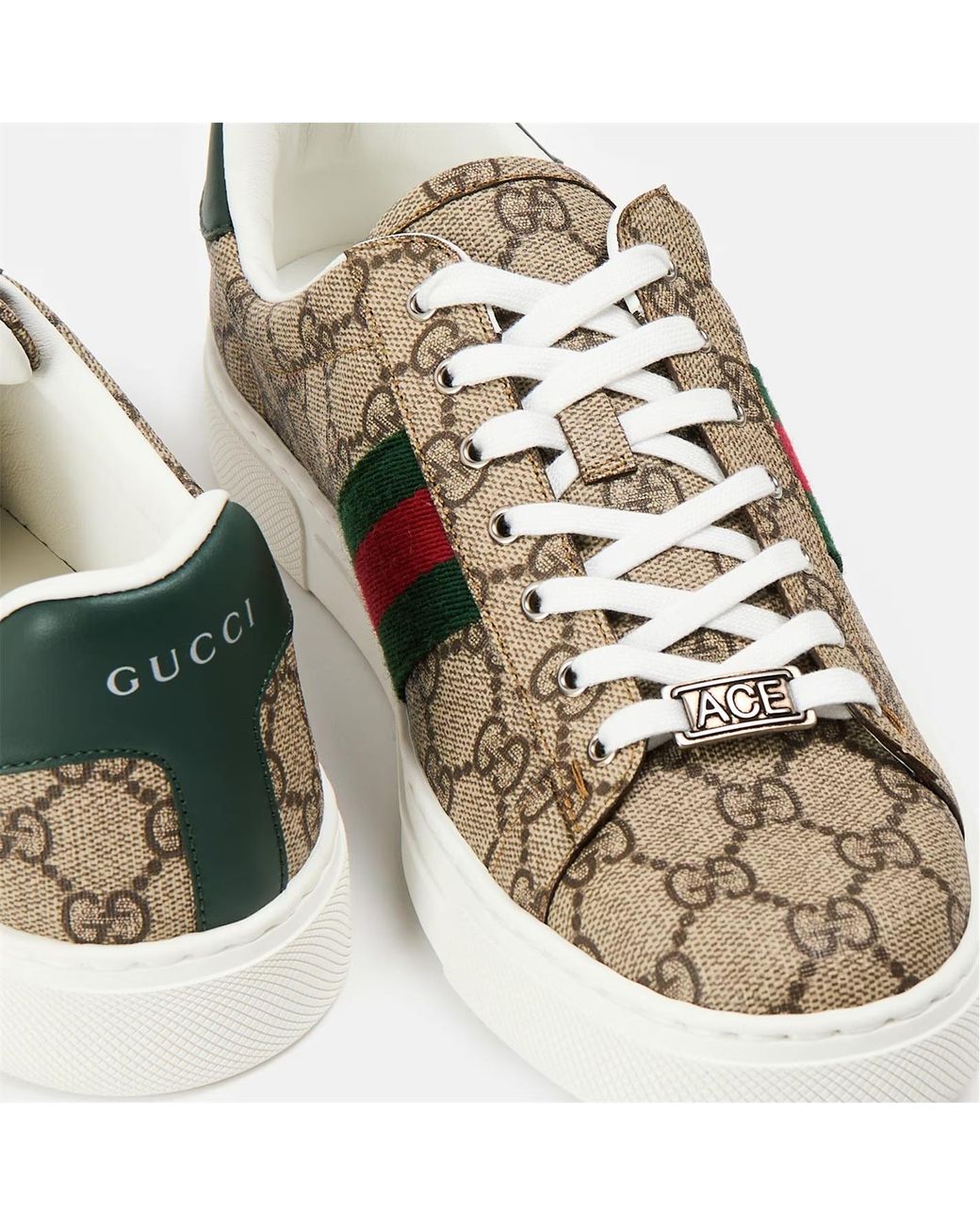 Gucci Multicolor Logo Low-Top Sneakers