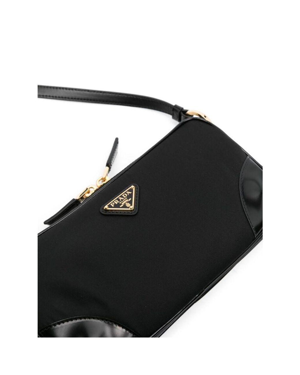 Prada Black Re-Edition 2002 Re-Nylon Shoulder Bag