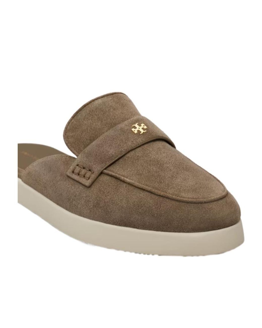 Tory Burch Brown Ballet Sport Flat Mules