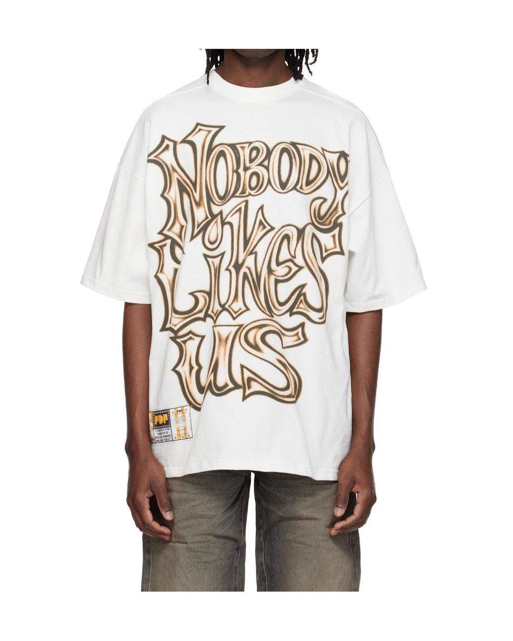 PDF CHANNEL White Graphic T-Shirt for men