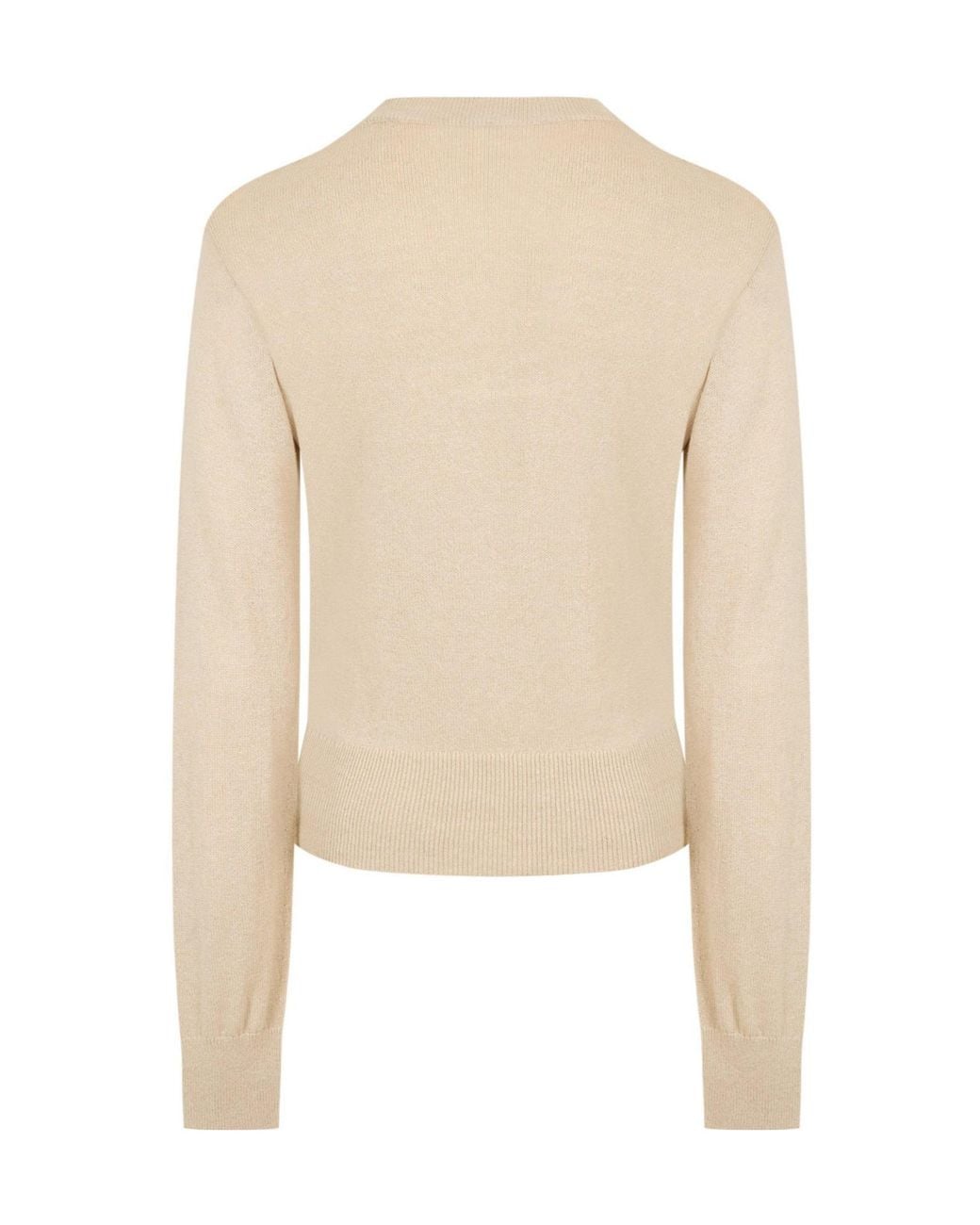 Burberry Natural Crew Neck Jumper