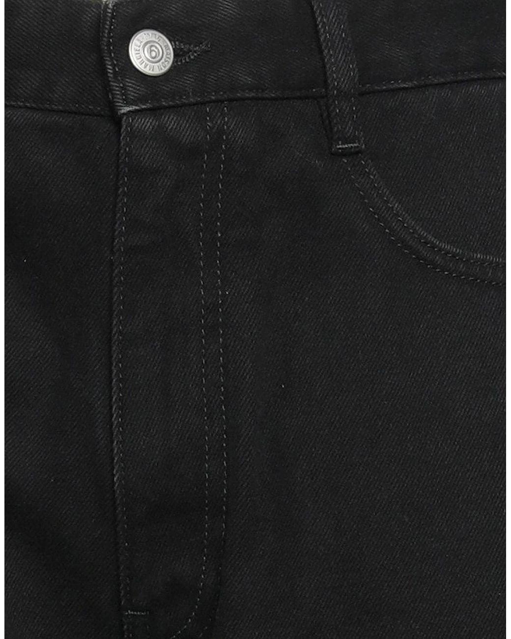MM6 by Maison Margiela Black Colorful Flare Jeans