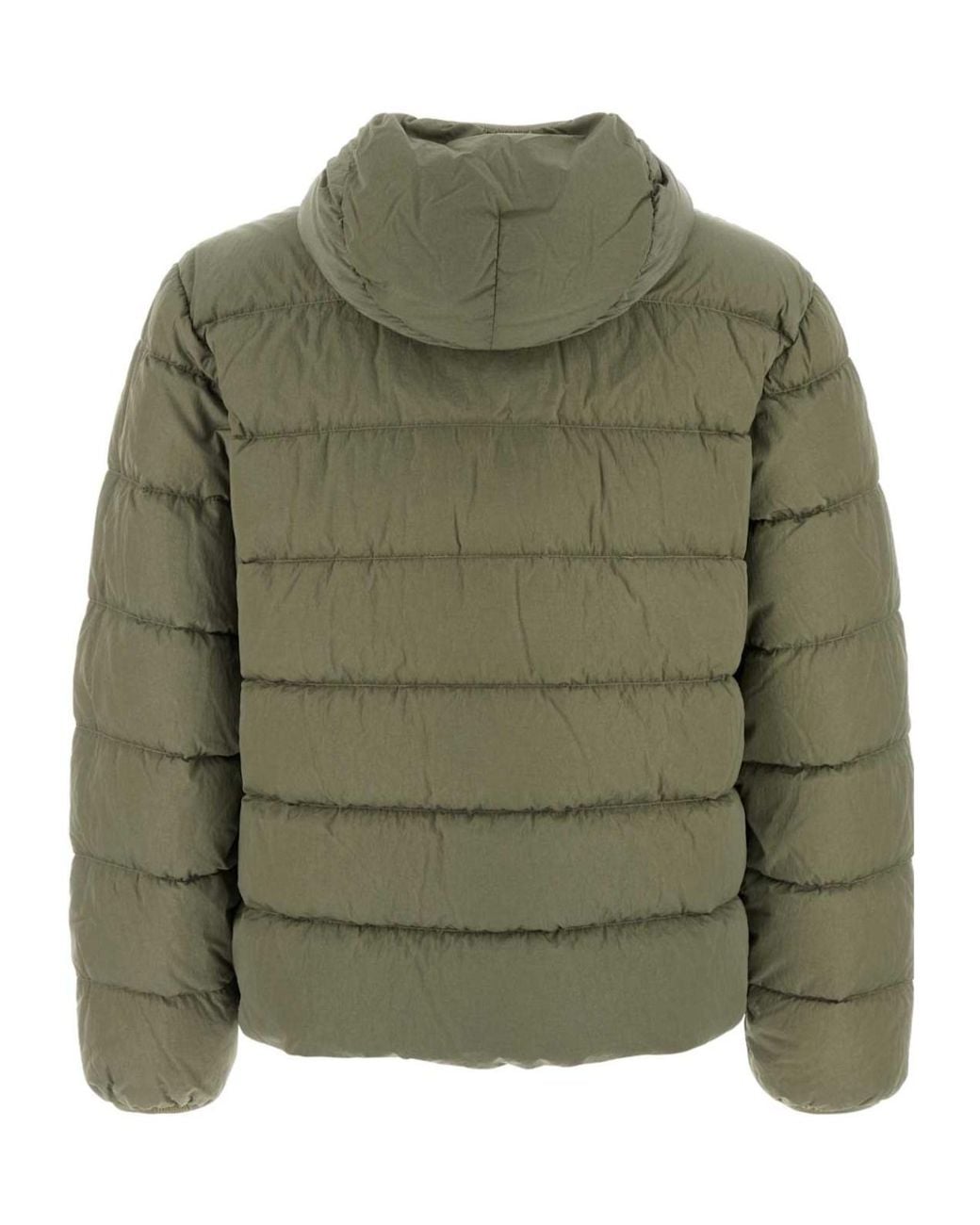 C P Company Green Chrome-R Polyamide Down Jacket for men
