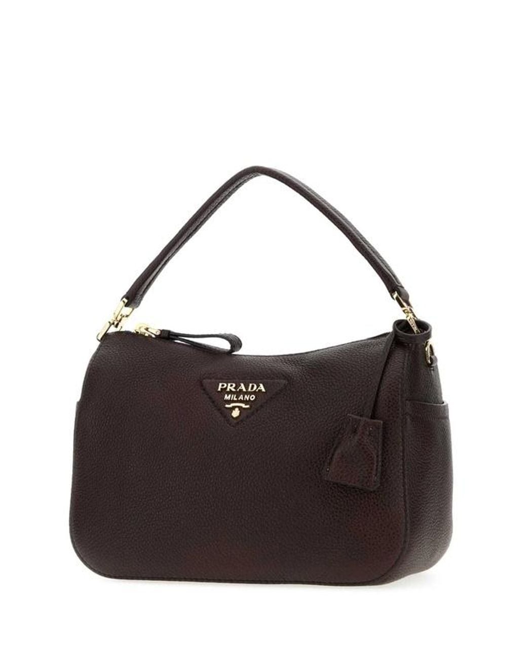 Prada Black Pelle Small Shoulder Bag