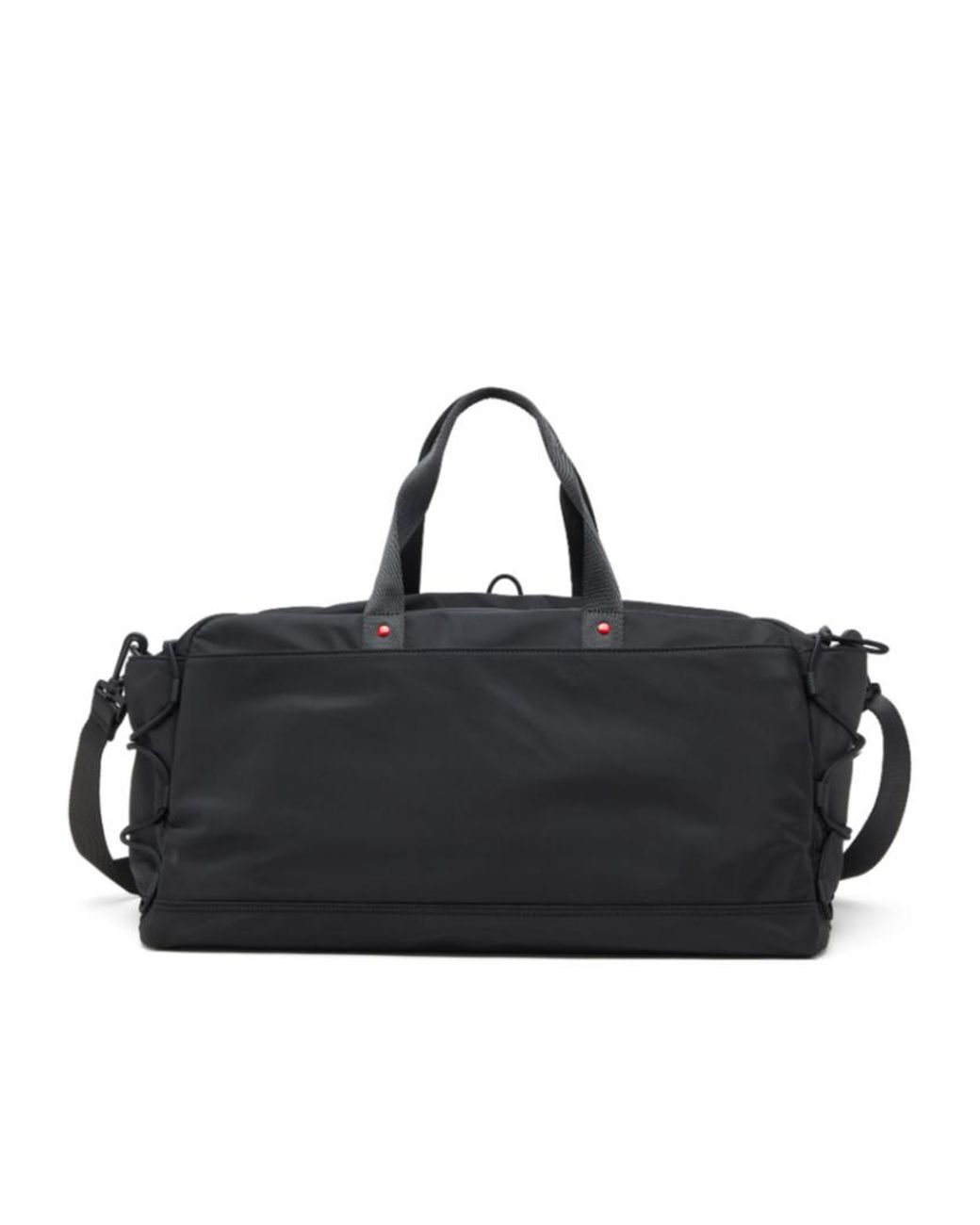 DIESEL Black Tech-D Drawstring-Detail Duffle Bag for men