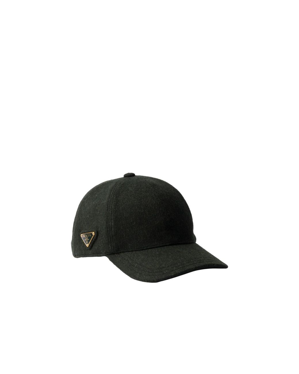 Prada Black Virgin Wool Cap
