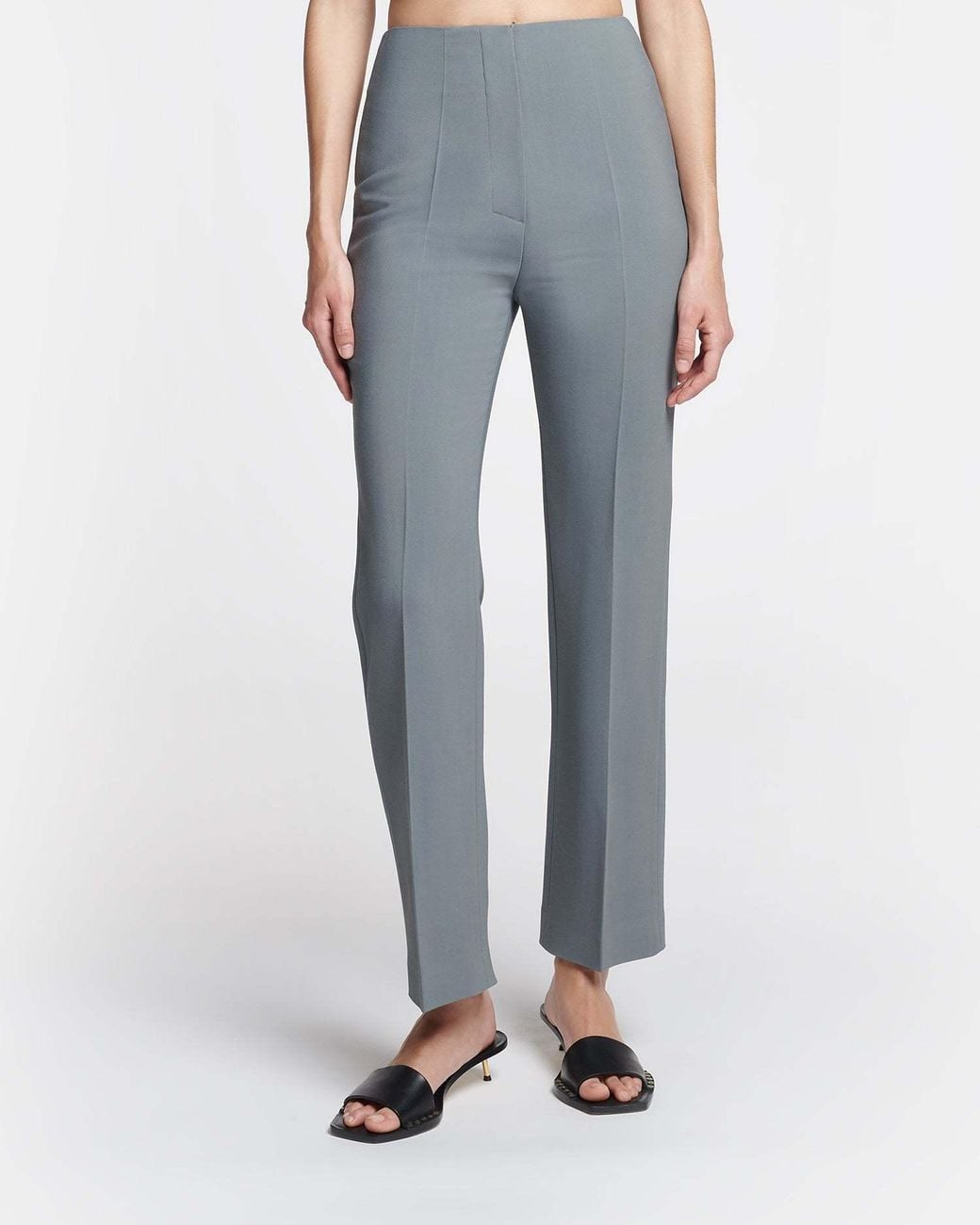 Nanushka Gray Erinna Tailored Trousers