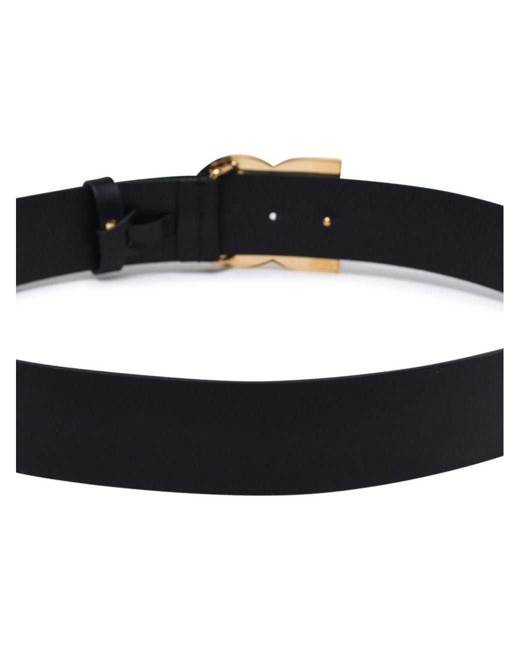 Dolce & Gabbana White Dg Logo Buckle Belt for men