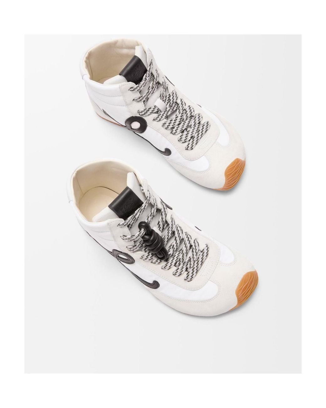Loewe White Ballet Runner 2.0 High Top Sneakers