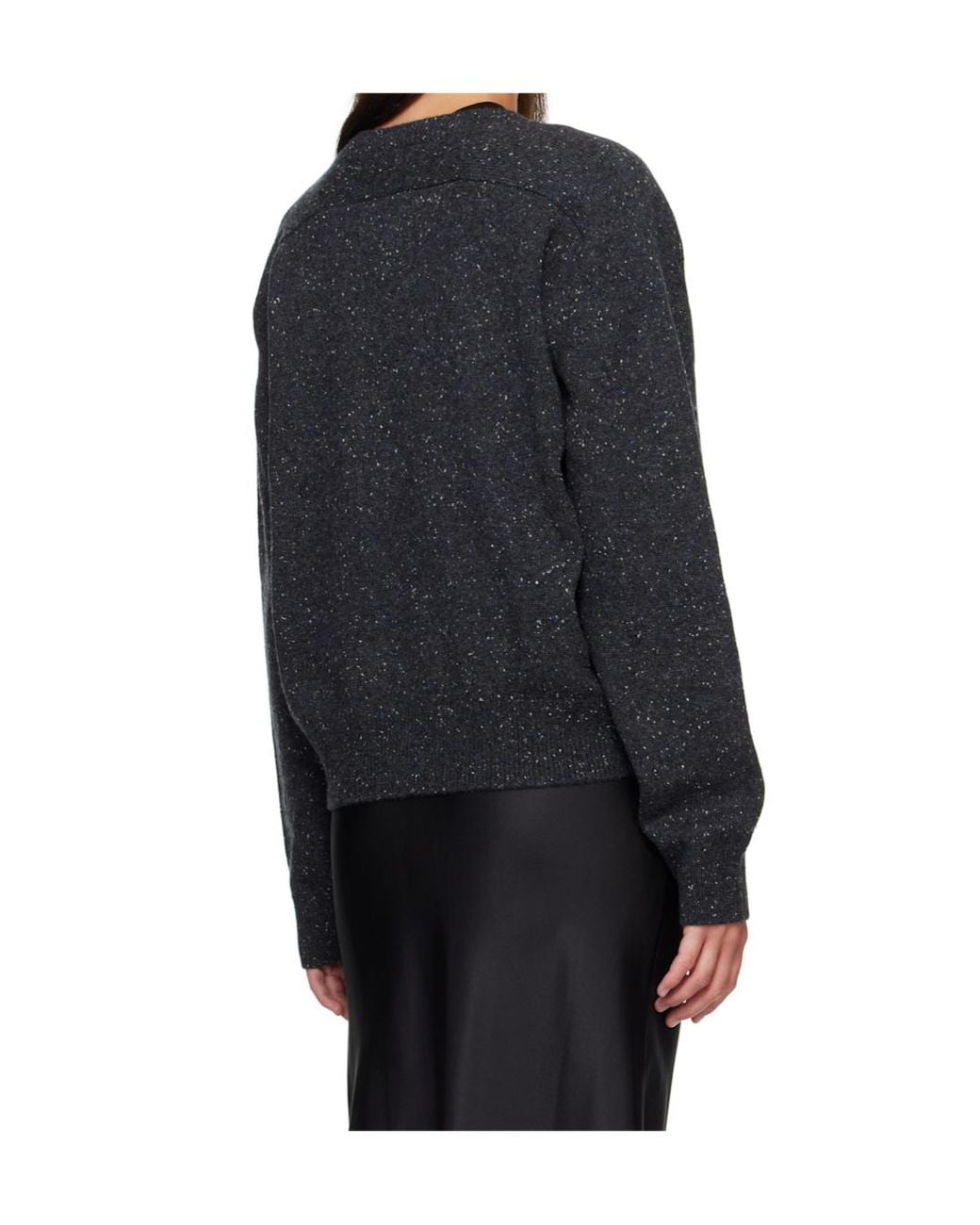 Loulou de Saison Blue Henley-Neck Sweater