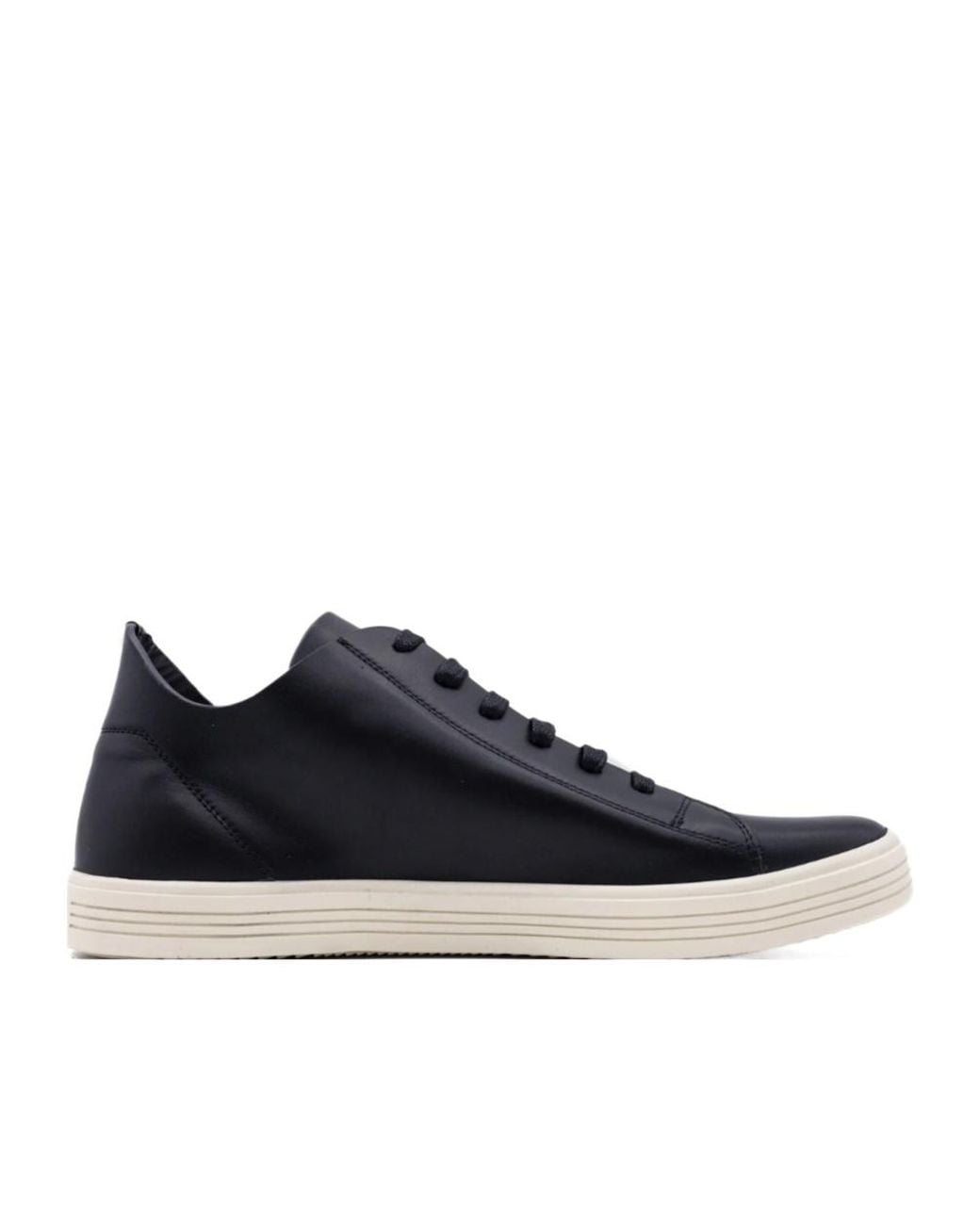Rick Owens Blue Lace-Up Low-Top Sneakers for men