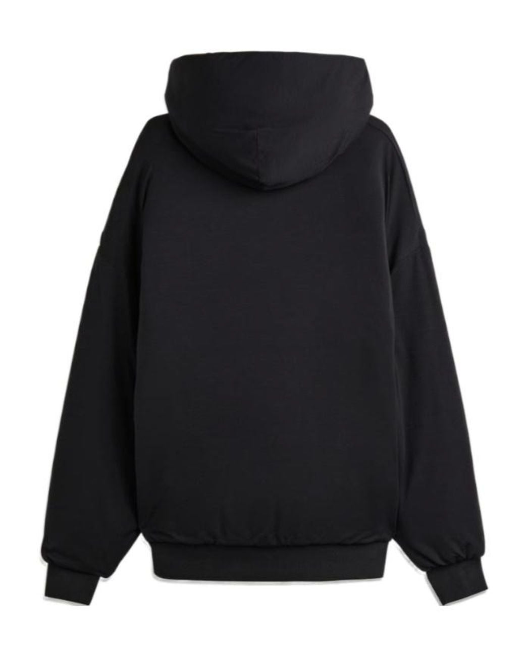 Y-3 Black Padded Hoodie for men