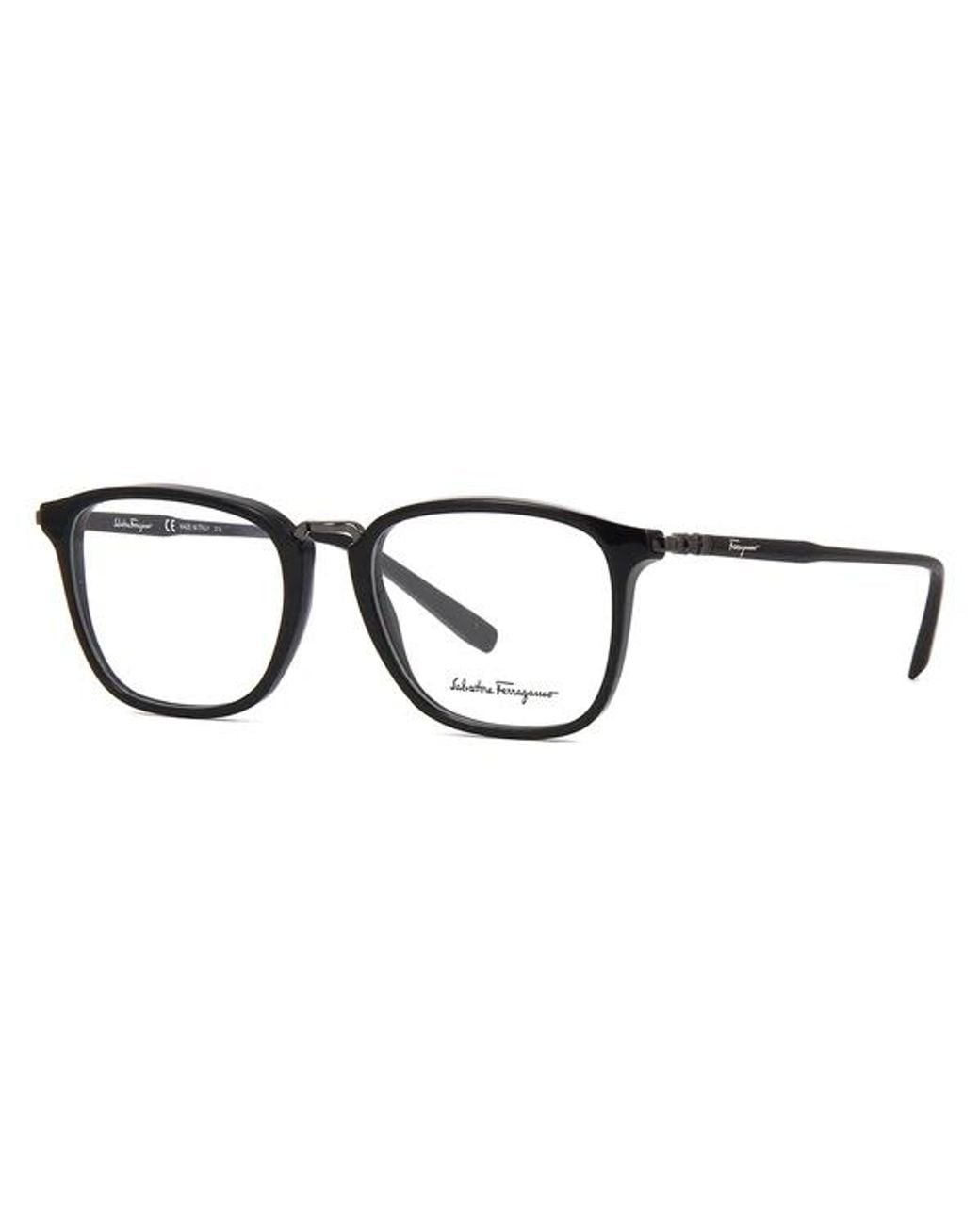 Ferragamo Brown Logo Flat Mirror for men