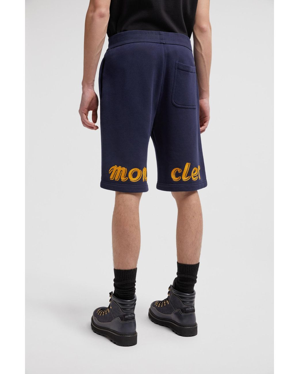 Moncler Blue X Mercedes-Benz By Nigo Cotton Shorts for men