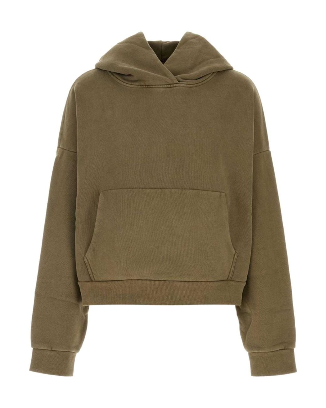 Entire studios Green Oversized Hoodie Sweater for men