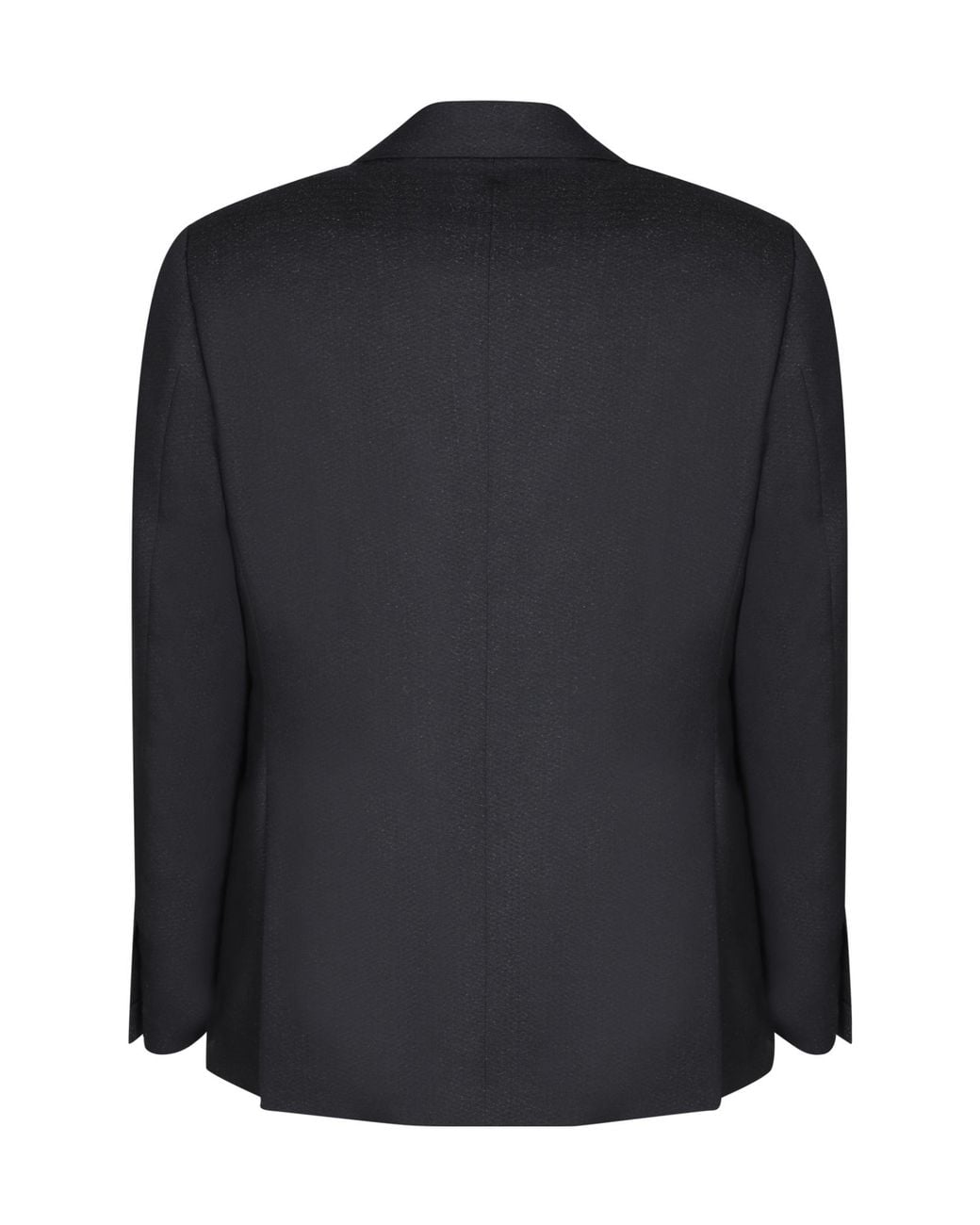 Lardini Black Single Breasted Tailored Blazer for men