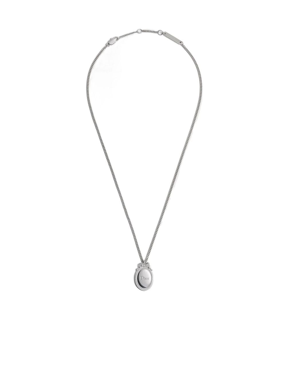 Dior Metallic Médaillon Pendant Necklace for men