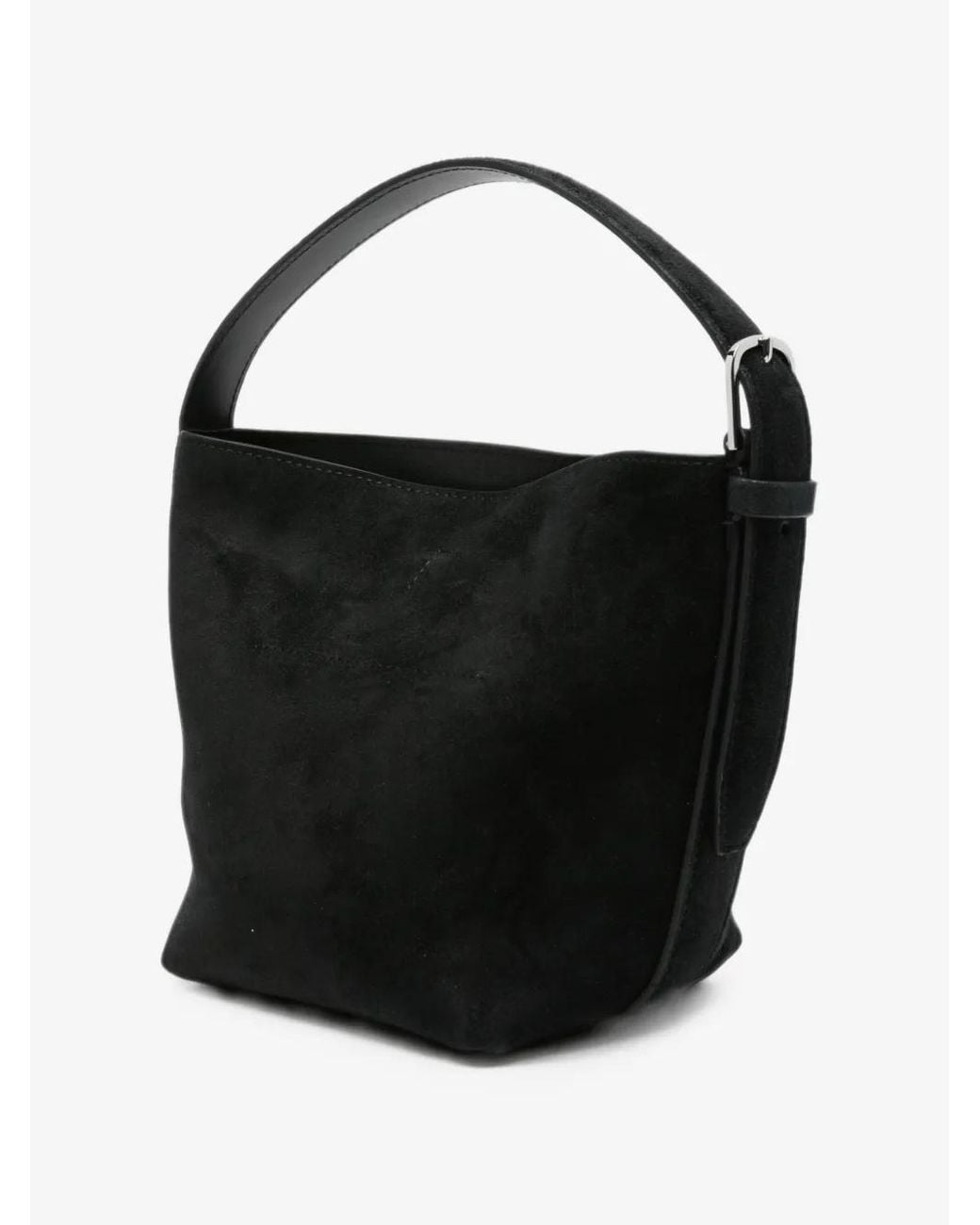 Totême Black Totême Petite Belted Tote Bag